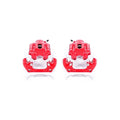 Power Stop 94-95 BMW 540i Front Red Calipers w/Brackets - Pair