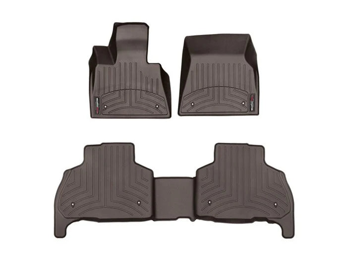 WeatherTech Cocoa Front and Rear Floorliners Fits -20-22 BMW 471507-1-7