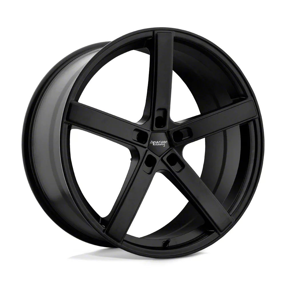 BLCKHD 20X9 5X114.30 STN BLK 33MM