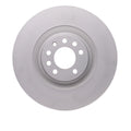 R1 08-11 Saab 9-3 Front Right Drilled & Slotted Silver Brake Rotor