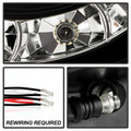 SPYDER headlights close-up