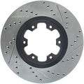 StopTech 98-03 Infiniti QX4/QX56 / 12/98-04 Nissan Pathfinder Slotted & Drilled Left Front Rotor