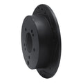 R1 02-08 Mercedes-Benz Slk55 AMG Front Right Drilled & Slotted Black Brake Rotor
