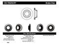 Centric Performance Brake Rotor