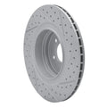 DFC 07-08 BMW Alpina B7 Rear Left Drilled & Slotted Geoperformance Rotor