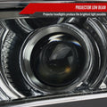 SPEC D TUNING headlights close-up