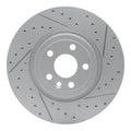 R1 17-19 Jaguar F-Pace Front Right Drilled & Slotted Geoperformance Rotor