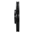 R1 18-25 Volkswagen ATLAS Front Left Drilled & Slotted Black Brake Rotor