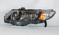 LH HEADLAMP LENS/HOUSING COUPE; 5 SPEED MANUAL/AUTO TRANS; W/CLEAR SIGNAL LENS HONDA CIVIC 20102011