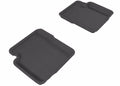 3D MAXpider 2012-2019 Fiat 500 Kagu 2nd Row Floormats - Black