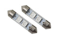Diode Dynamics 39mm SMF2 LED Bulb - Red (Pair)