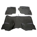 WeatherTech 07 Chevrolet Silverado Front and Rear Floorliners - Black