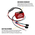 Circle Track Digital Soft-Touch Hei Rev Limiter For Use With GM Style Hei Distributors On V8 Engines Only MSD Ignition