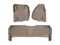 WeatherTech 11 Ford F250/F350/F450/F550 Front and Rear Floorliners - Tan