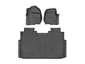 WeatherTech Black Front and Rear Floorliners for Vinyl Floors Fits -20-23 F-250 F-350 F-450 F-550 4410511V-4410125V