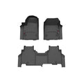 WeatherTech Black Front and Rear Floorliners Fits -24-26 Chevrolet GMC 441903-1-2