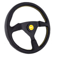Steering Wheel 13.75in Wrapped w/Yellow