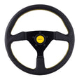 Steering Wheel 13.75in Wrapped w/Yellow