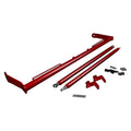 Braum 10-15 Chevy Camaro Harness Bar Kit - Red Gloss - BRHB-50RG