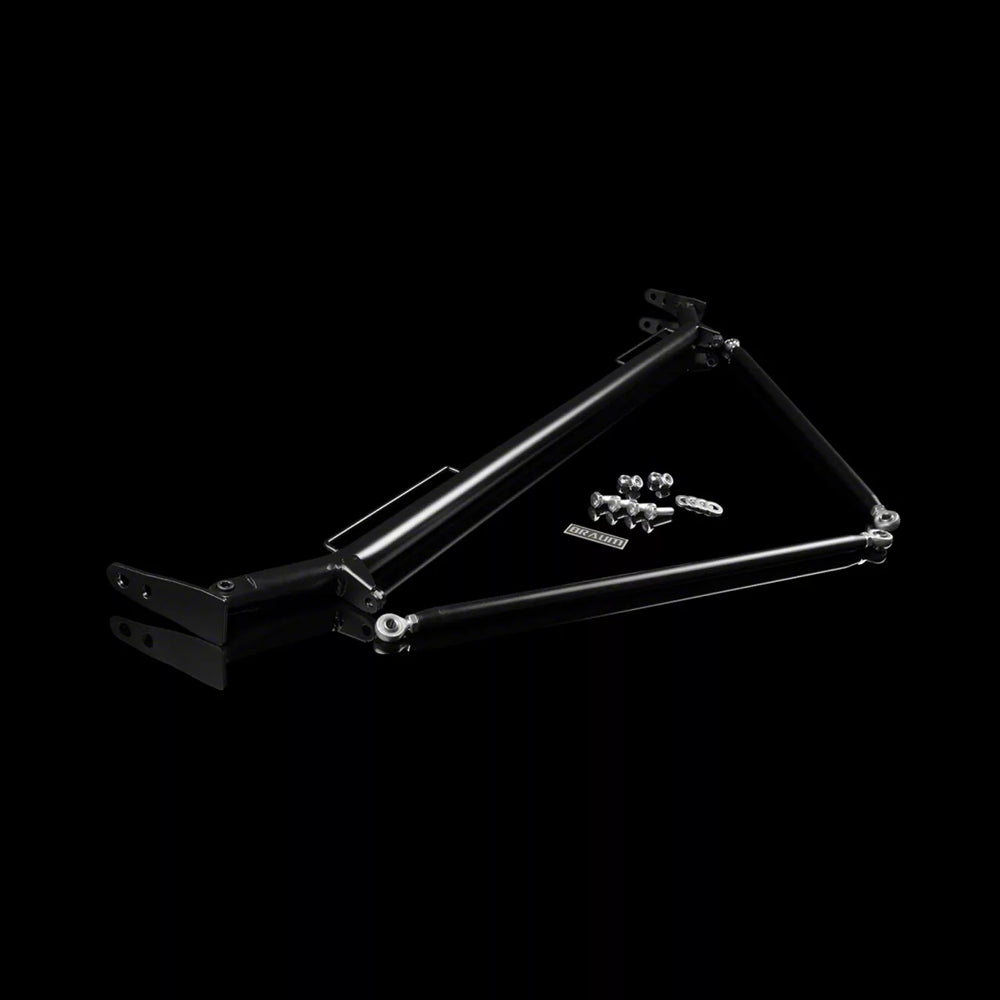 Braum 05-14 Ford Mustang Harness Bar Kit - Red Gloss - BRHB-52RG