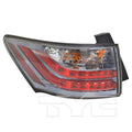 1417 LX CT200H LED TAIL LIGHT LH