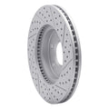 DFC 06-09 Chevrolet Trailblazer Front Left Drilled & Slotted Geoperformance Rotor