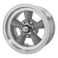AMERICAN RACING VINTAGE VN105D 15X10 5X4.75 GRAY MACH-LP -44MM - VN1055161