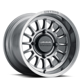 Method MR411 Bead Grip 15x10 / 6+4/25mm Offset / 4x156 / 132mm CB Gloss Titanium Wheel