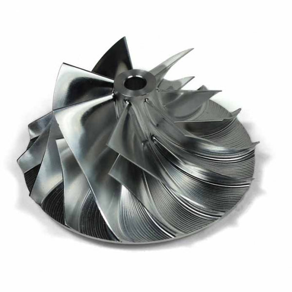 ~(1 lbs. 5X4X3)~ 2003-2004.5 Dodge 5.9L Cummins Performance Billet Compressor Wheel for STOCK HX35/HY35 Turbo Applications - Wicked Wheel 2 (WW2) Compressor Wheel Series Part #WW35