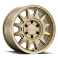 Aluminum Wheels 16x8 Aero HD 952BZ Satin Bronze Gold -6 Offset 6 on 114.3 Bolt Pattern 66.1 Bore Raceline