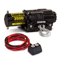 Champion Power Equipment winch installed view