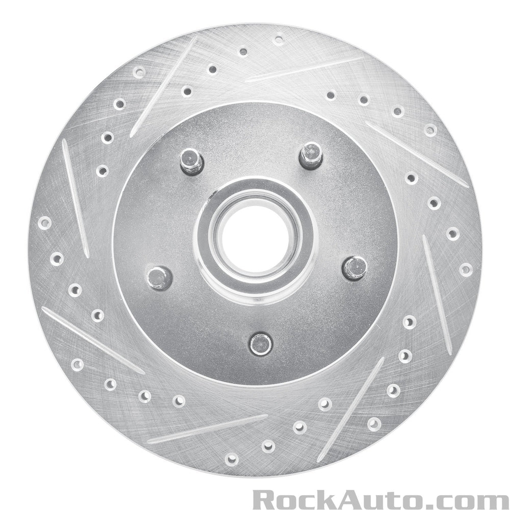 R1 69-96 Buick 60 Special Front Left Slotted Black Brake Rotor