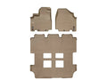 WeatherTech 11+ Honda Odyssey Front and Rear Floorliners - Tan