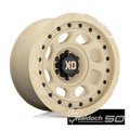 XD861 20X10 6X135 SAND -18MM