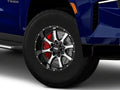 MO970 17x9 6x135.00/6x139.70 GLOSS BLACK W/ MACHINED FACE (12 mm)