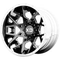 XD203 20X10 8X6.5 CHR BLK MILL LP -18MM