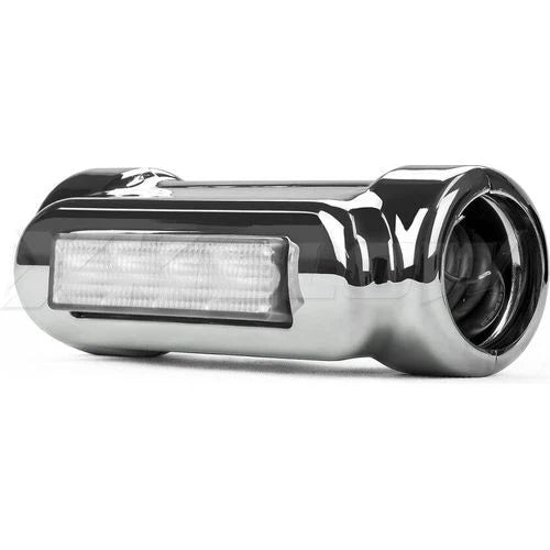 XK Glow Chrome - Motorcycle Highway Bar Switchback Driving Lights DRL Turnsignal