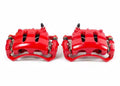 Power Stop 93-94 Nissan D21 Front Red Calipers w/Brackets - Pair