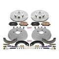Power Stop 03-08 Toyota Corolla Front & Rear Autospecialty Brake Kit