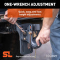SECURELATCH ADJUSTABLE PINTLE MOUNT