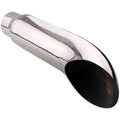 Exhaust Tip Vented Rolled Angle 4 inch ID X 5 Inch OD X 16 Inch Long Tail Pipe Tips Diamond Eye