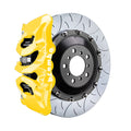 Brembo 19+ A6 (C8)/19+ A7 (C8) Front GT BBK 6 Piston Cast 405x34 2pc Rotor Slotted Type-3- Yellow