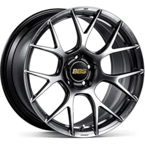 BBS black auto part