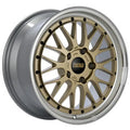 BBS LM 19x9 5x112 ET34 Gold Center Diamond Cut Lip Wheel - 82mm PFS/Clip Required