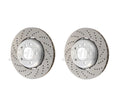SHW 2003 Audi RS6 4.2L Left Front Cross-Drilled Lightweight Brake Rotor (4B3615301E)