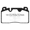 S12KF1533 FRONT EBC Stage 12 Kit