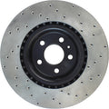 Stoptech auto part installed view