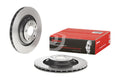 Brembo 2006 Audi A6/05-11 A6 Quattro Rear Premium UV Coated OE Equivalent Rotor