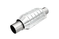 MagnaFlow Conv Univ 2in Inlet/Outlet Ctr/Ctr Round 9in Body L x 5.125in W x 13in Overall L 49 State