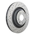 Brembo 2006 Audi A6/05-11 A6 Quattro Rear Premium Xtra Cross Drilled UV Coated Rotor